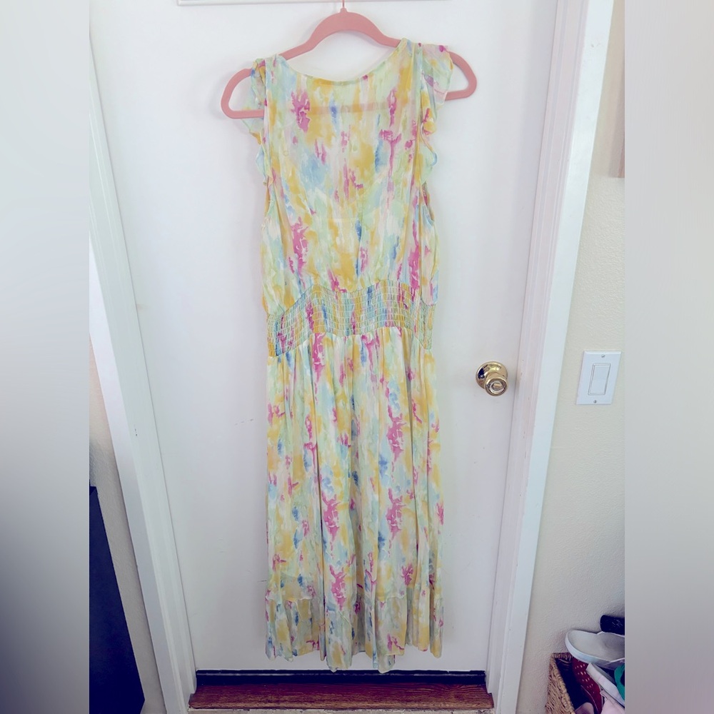 Anthropologie Floral Dress - size 12 never worn. Tags still on